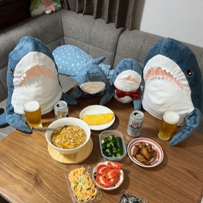 BLAHAJ0608's profile picture. IKEAのサメ大好き垢 サメすけ サメまる サメこ サメた 🦈 #IKEAのサメ #IKEAshark