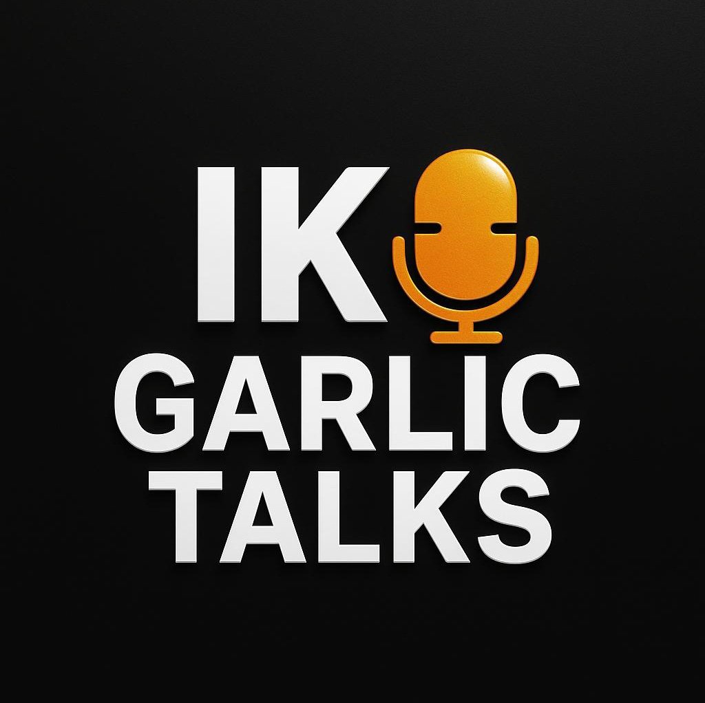 IkGarlicTalks's profile picture. Real talk on business, marriage & life lessons. For the hustlers & dreamers.