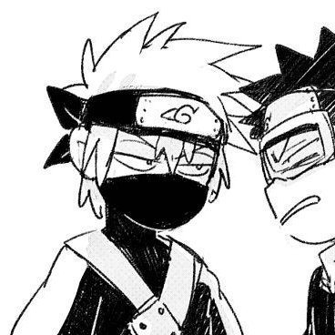 Eu e um tal de Obito lutando pra ver quem ama mais o Kakashi