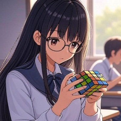 ljuqhhdS6E69210's profile picture. ルービックキューブが大好きな中学生女子です。
自己ベスト3×3×3　27秒
アドバイスしてくれるととても嬉しいです！
あと原神もやってます！最初にサーバー間違えましたw今もそのサーバーでやってますw