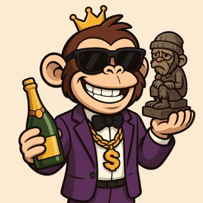 Zero started as a homeless nobody. Thanks to trading, he became a millionaire. He now holds a statue of his past — From nothing to everything.