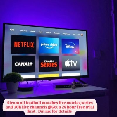 Want to watch all Netflix, Amazon prime and all types of k dramas and series , live football ⚽ and all sports league with thousands of live channels in all lang