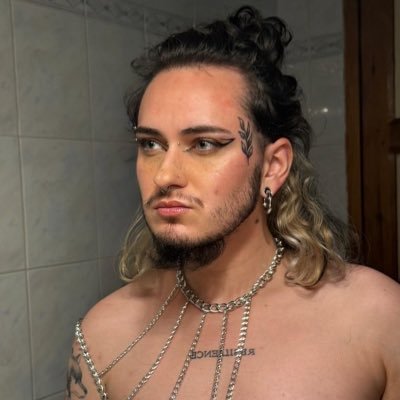yeah mom, my hair is chaotic, it’s a metaphor or life for me being poetic. 777. ⊬ transmasc NB, socially queer. actor, writer, graphic designer. he/him. K ᥫ᭡.