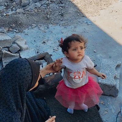 😔🙏😔💔 I am Rana from Gaza, divorced with two children, Yousef and Nourin. I live with my family of four in harsh conditions of bombing, destruction, a🙏😔🍉.