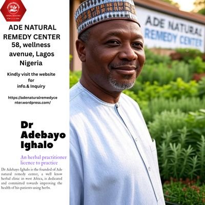 Discover the breakthrough power of herbal medicine at Ade natural remedy center with alot of reviews.