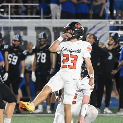 jackzaban5's profile picture. #12 Kicker in 🇺🇸| #17 Punter in 🇺🇸| #1 K/P in IL | 4.5⭐️ K/P | Libertyville HS 2027 | 3.92 GPA | 224-433-0697 |jackzaban5@gmail.com | NCAA ID# 2511765824