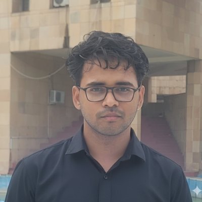 Jaan_Mustafa_'s profile picture. DTU'26 🚀 Tech enthusiast | 💻 Coding enthusiast | 📈 Stock market lover | 📚  novel reader | Passionate about learning and growth | Join me on my journey