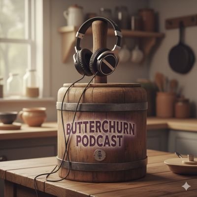 butterchurnpod's profile picture. We're a podcast by Butters and AnxietyElephant. We talk about anything and everything. We, basically, have a good time.  Thanks for following us.