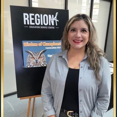 MsA99192560's profile picture. Regional Coordinator for Region 4 ESC         Campus Leadership Support.            Change Agent, Bil. Admin. #districtadvancementchampions