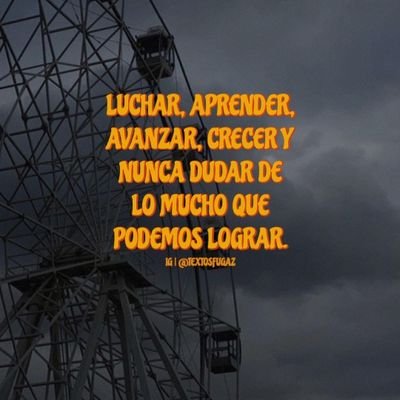 Santiag14052004's profile picture. Nada librará la grandeza como el deseo de ayudar y el de servir.