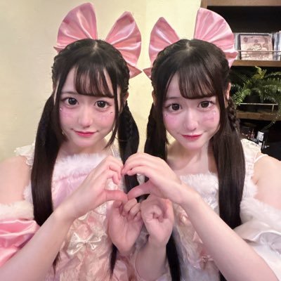 mignon所属 一卵性双子🍒♡ @meari_hayashi 🎀 @ariyasu0315 🎵 @emiru_cs0422 🧡