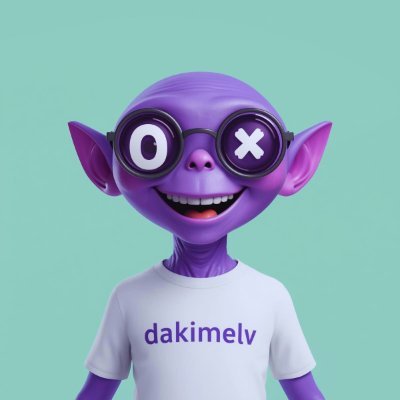 dakimelv's profile picture. I'm just an alien will you follow me?
