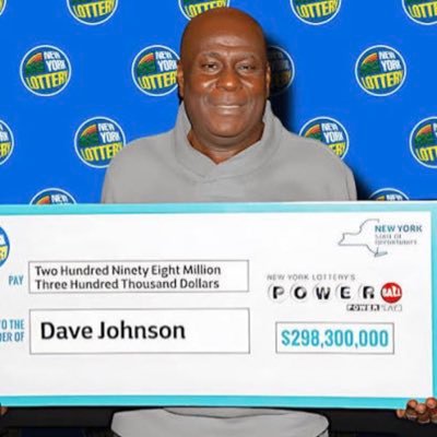 I'm Dave Johnson the $298.3M powerball lottery winner , I'm giving out $30,000 to who is ready to claim it