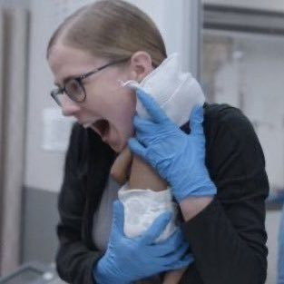 the one person who feels like an adult who can take care of her