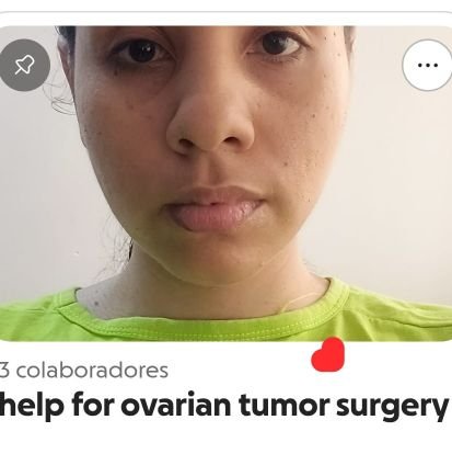 i'm running Goodfoudme campaing to support My surgery ovarian tumor
https://t.co/CX6lvESo3D