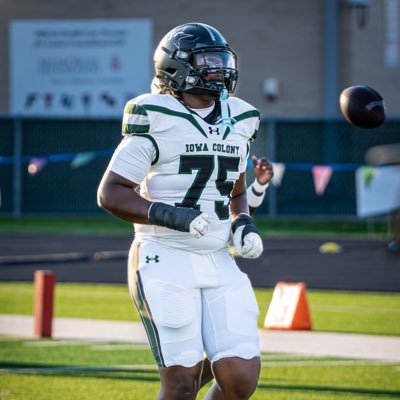 Chayceruffin_'s profile picture. CO 2026|RT Iowa colony HS|6’3 260|4.8GPA #75 Email:chayceruffin312@gmail.com