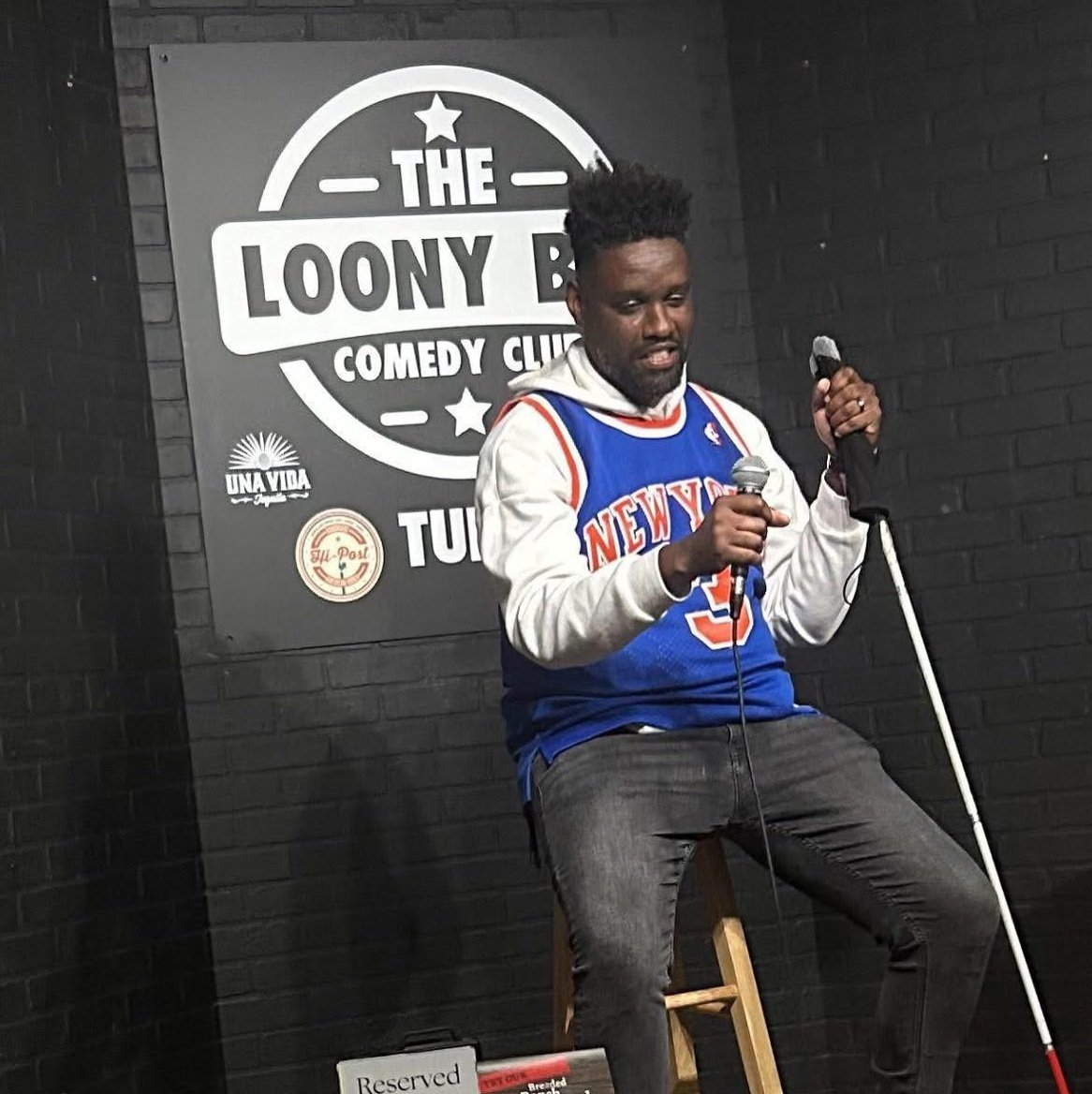 LeonJomester's profile picture. Oklahoma’s #1 clean comedian I Funniest blind comic on the planet I let’s work