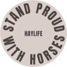 Haylife_style's profile picture. 馬の笑顔のために何かしたくて発足した"馬モチーフ"の人間用Tシャツブランドです✨販売利益をにんじんにかえて色んなところにプレゼントしています。 公式LINE【@776uutal】