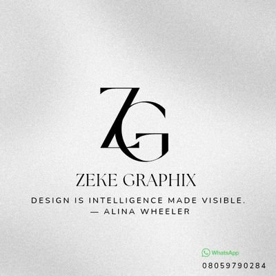 zeke_graphix's profile picture. 🎨 Graphic Designer | Logos 🖋️ • Flyers 📄 • Branding 💡 • Banners 📢 • Ebook Covers 📚 • Presentations 🖥️ • Mockups 🧩 | Visuals that elevate your brand.