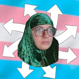 Communist, Pagan, LGBTQIA+-, They/Them/Jam, Pansexual Agender, Attention-Deficit/Hyperactivity Disorder, spiritually black, organizer, artist, lunatic.