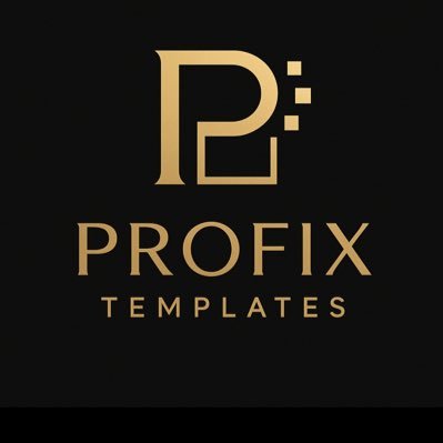 ProfixTemplates's profile picture. 📂Premium templates that save you hours  ✍️Editable- PDF - Docx  ⚡ Instant download -