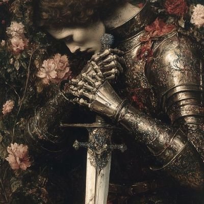 krvsanthelion's profile picture. Womanhood is warfare 🩸
🥀Fight like a girl ✝️🤍🗡️🛡️📖
Believe the gospel, Christus Rex! 👑