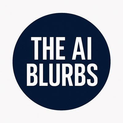 AiBlurbs's profile picture. Your AI feed in plain English 🤖 News, tools, trends — no jargon Follow or get left behind 🚀