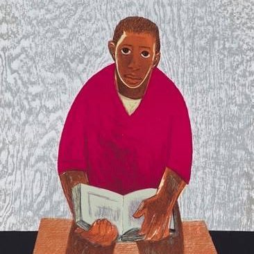 copperceramic's profile picture. Profile Pic Art: Untitled (Boy on a Bench) by Samella Lewis | Free All Africans | 29