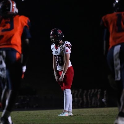 2026 Kicker // 5’10, 175 // Belton Honea Path HS // 1000 SAT Score // 3.8 GPA