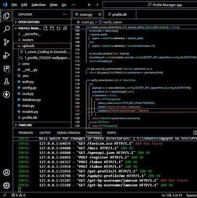 beingchris21's profile picture. Backend Developer | Python | FastAPI | SQL |
 Passionate about APIs, databases & scalable systems | Documenting my journey in tech .
