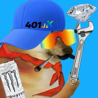 n00dlefry's profile picture. don't let your dreams be memes
#401jK retirement strategy
here to bonk bitches and make profits...and I'm all out of bitches