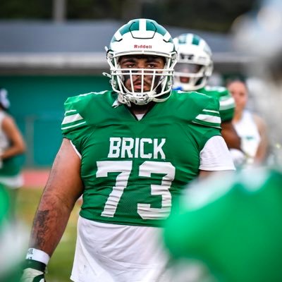 Brick Township Highschool 26’ I OL 6’0 330I https://t.co/YtntPsp2nA I 365 Bench 495 Squat 605 Dead I #73 I NCAA ID# 2502511600 I 3.1 GPA
