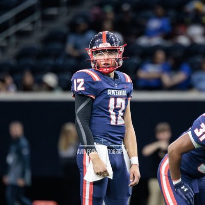 Demitri_2026's profile picture. Centennial High School c/o 26 | Frisco Tx | 6’0’’ 190 | Quarterback | RHP | Outfield | Catcher