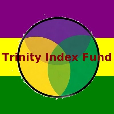 HolyTrinityETF's profile picture. $Trinity 
BUF78MFWRunrSk7ViSwwQUGyJskVFo5uUfWspKUnTity
Trinity Index Fund
Featuring -Xavier, Market Dominance, and Cryptocurrency Coin
@ChrisDa05695895
