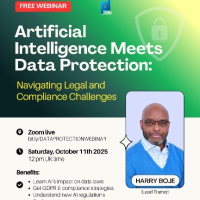 dataproacademy's profile picture. This is the Data Protection Academy Official Twitter Handle
We train and render data potection services at all levels