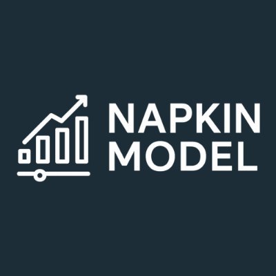napkinmodel's profile picture. Napkin Model is a collection of free, simple real estate models to help you quickly analyze a deal. Saving you a little time in Excel. 📈 🆓