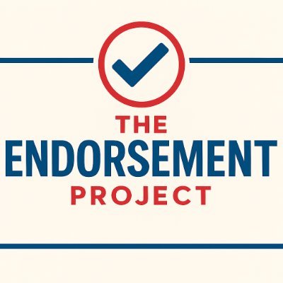 endorsementproj's profile picture. Tracking endorsements in Congressional, statewide, and Presidential elections. Est. 2018