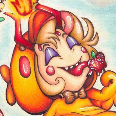 rina_the_otter's profile picture. Self-taught artist (29), currently hyperfixating on Hazbin Hotel ❤️‍🔥
Making a huge effort to pick up my markers again after depression 🙃
