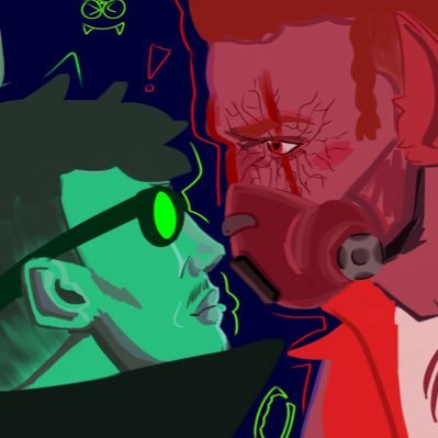 Morgan_Mortem's profile picture. 🇵🇱MY NAME IS MORGAN 🇵🇸🏳️‍🌈#1 BEST OCTHOUND FAN!!! trans nb he/him multifandom!! || apex legends, alien 1979 is my special interest🤤💚 digital artist!