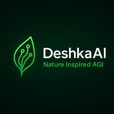 DeshkaAi's profile picture. Founder @DeshkaAI | Nature‑inspired AI for EVs, transit & smart systems. Pursuing next‑gen (AGI‑oriented) research.