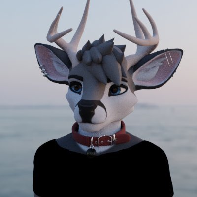 ThatDeerRhubic's profile picture. Just a gray deer that does art and 3d