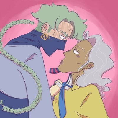 soupcancook's profile picture. one piece oc & yume-focused account for jango (tango) and galdino (wetwax) 🕺🕯️ | 24, they/them | header by @/namaeekaki