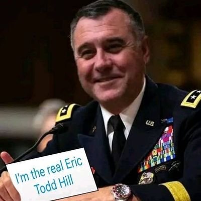 erictoddhill102's profile picture. i am a military general with over 3 decades of unwavering service to defend our country and people of the United States of America 🇺🇸