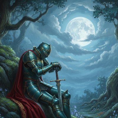 ariftron's profile picture. the knight who seeks their path