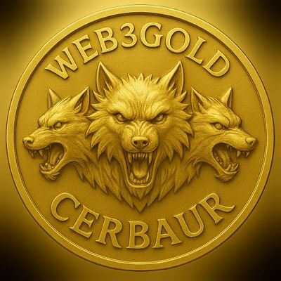 Cerbaur's profile picture. Cerbaur the Wolf of Web3.
WEB3GOLD / XAU6900 is a Mission Crypto Coin.
Building a cult like community to flip XAU/USD Spot price. 
Launching 15th October 2025