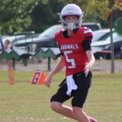 cullencook24's profile picture. 120 5’7 | Annandale 2031 | Sports 🏈 🏀 🏃quarterback