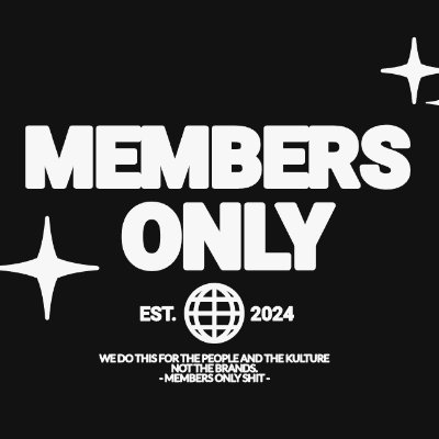 MembersOnlyComm's profile picture. 👁 Welcome to #MembersOnly
Not a community. A cult. A family.
We rise together. We win together. Always.