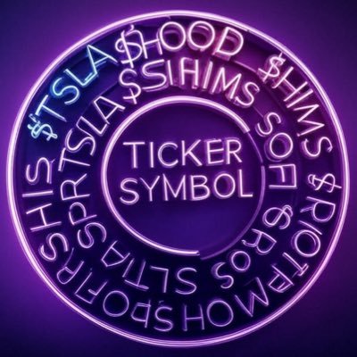 TickerSymbolz's profile picture. 