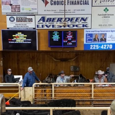 AberdeenLLive's profile picture. Cattle every Monday, West Barn Aberdeen SD