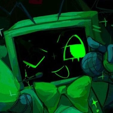 VERS10N1's profile picture. SHE/IT, YOUR FAVORITE GAMESHOW HOST! 💚 (parody/rp account, not affiliated with dandys world/blushcrunch! pinned for more info)